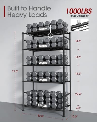 Storage shelves organizer for pantry and kitchen