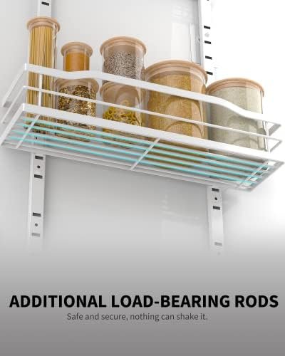 Door storage organizer for pantry and laundry room