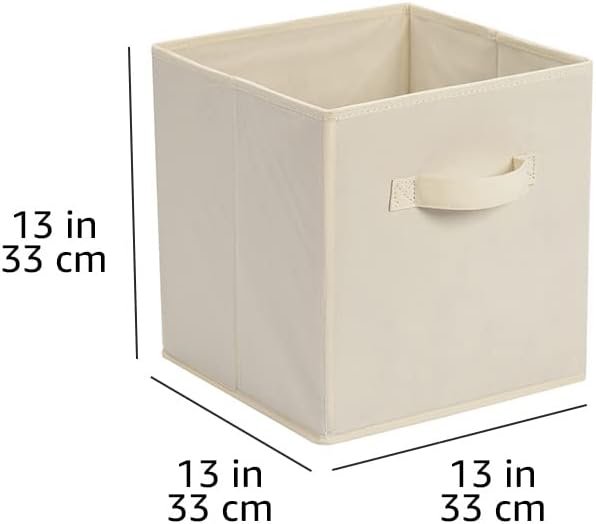 Amazon Basics storage cubes for dorm and playroom