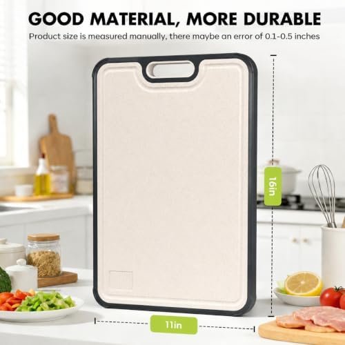 Durable kitchen prep board that is easy to clean